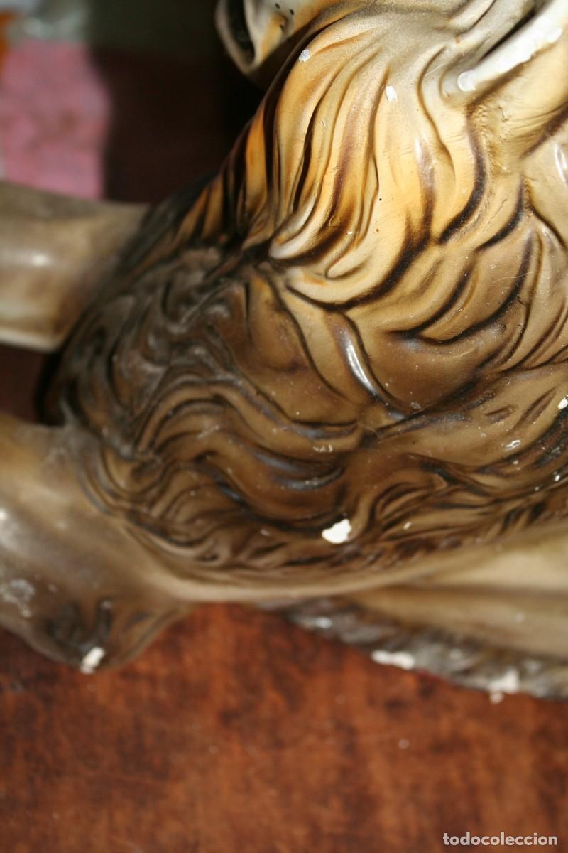 Antig&uuml;edades: ANTIGUA FIGURA DE LEON - Foto 15