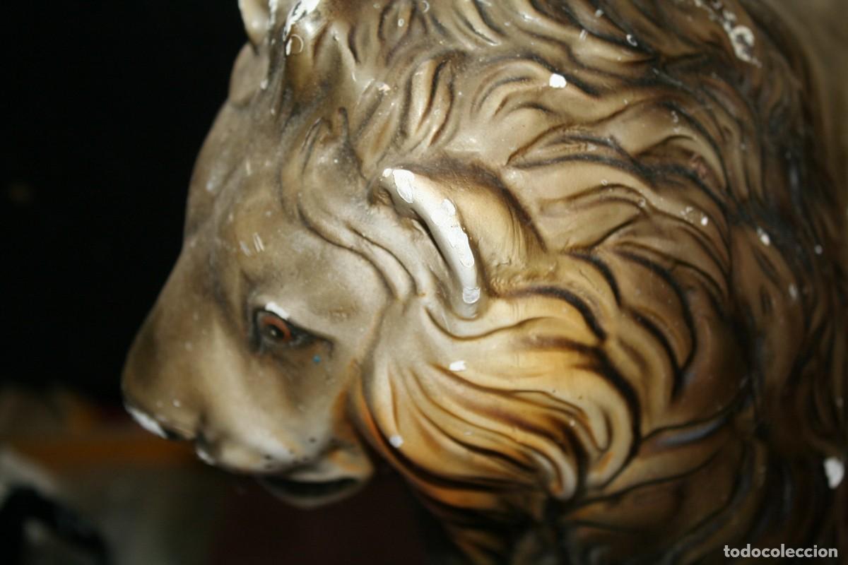 Antig&uuml;edades: ANTIGUA FIGURA DE LEON - Foto 16