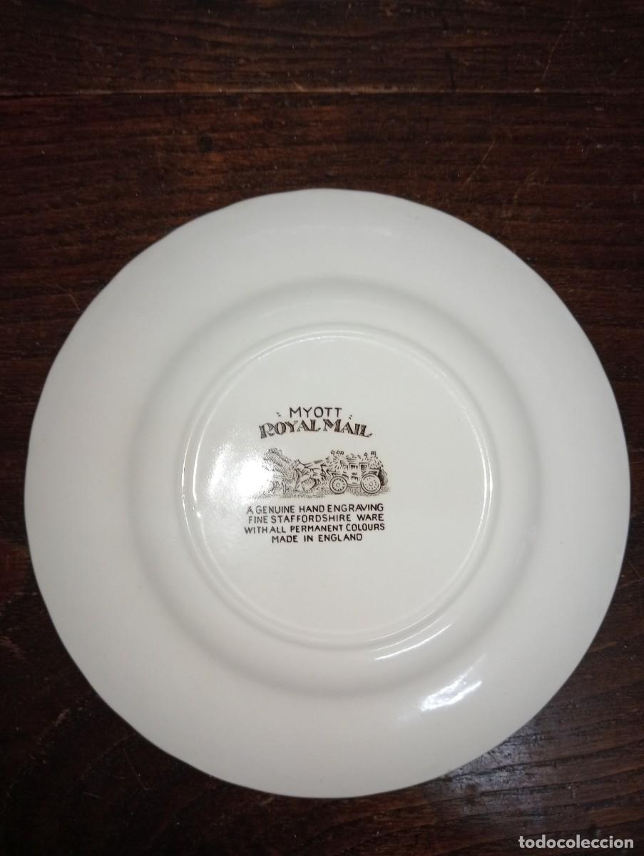 Antig&uuml;edades: Doce platos Royal Mail Miott - Foto 4