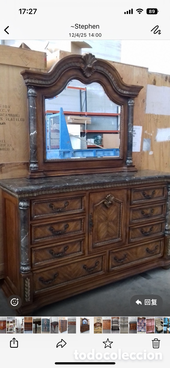 Antig&uuml;edades: Un conjunto de muebles antiguos - Foto 5