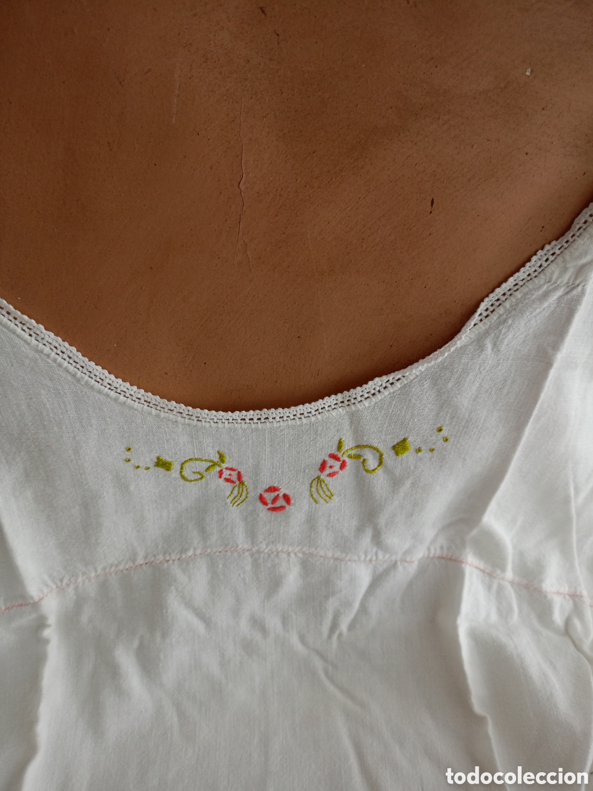 Antig&uuml;edades: Conjunto ropa interior mujer de los a&ntilde;os 30 - Foto 4