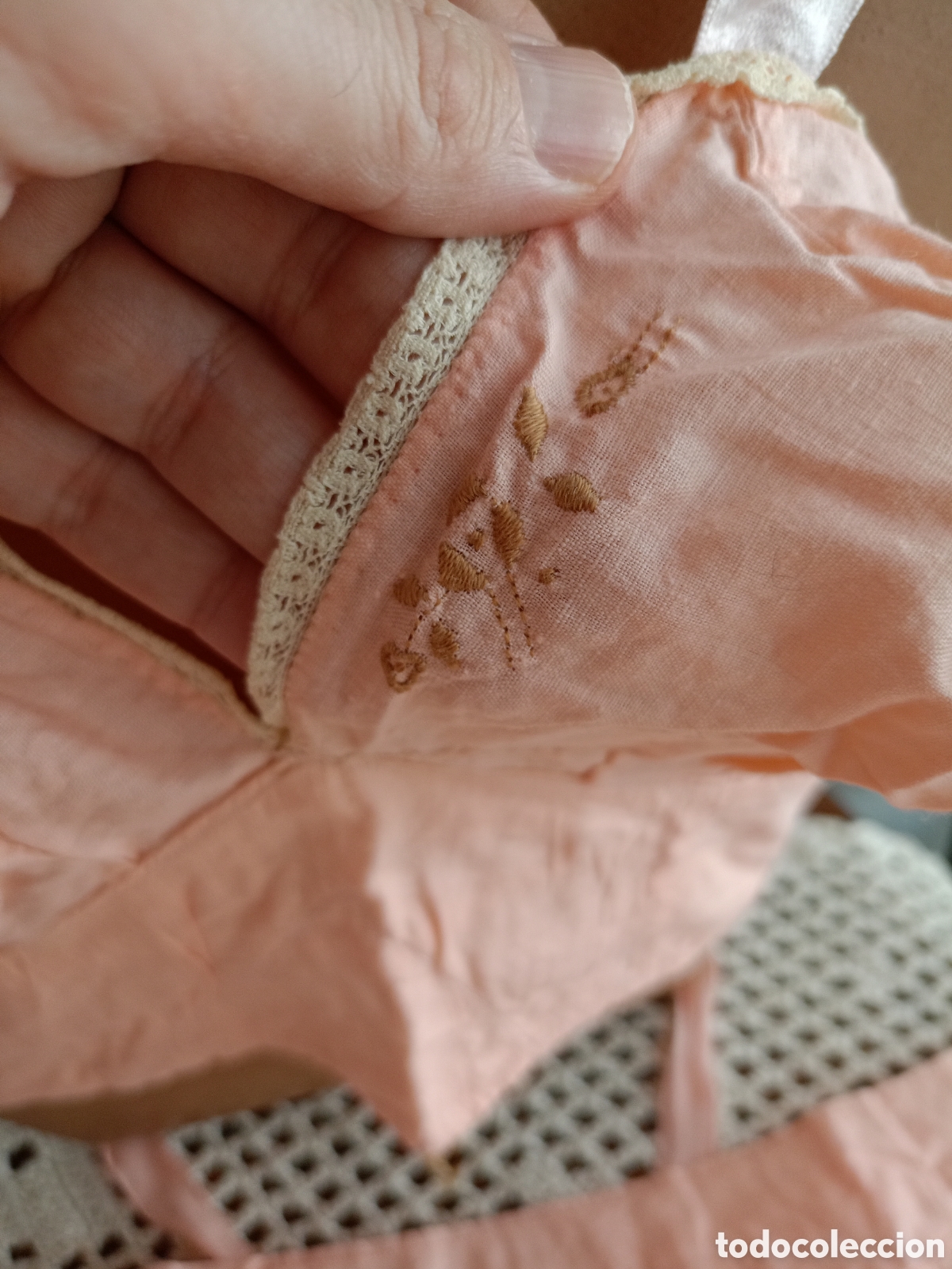 Antig&uuml;edades: Conjunto ropa interior mujer a&ntilde;os 30 - Foto 3