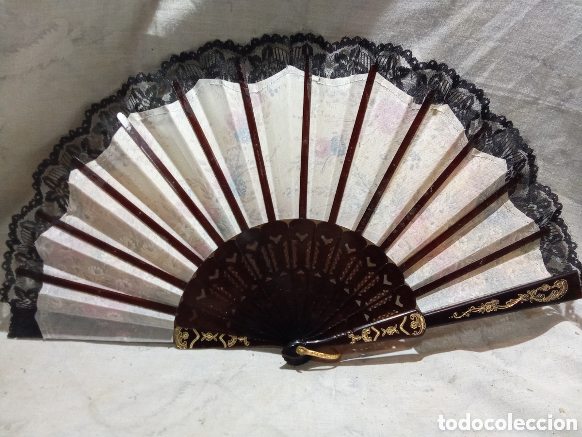 Antig&uuml;edades: BONITO ABANICO VINTAGE - Foto 5