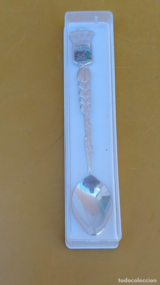 Antig&uuml;edades: Cuill&egrave;re plaqu&eacute; argent et son coffret - Foto 1