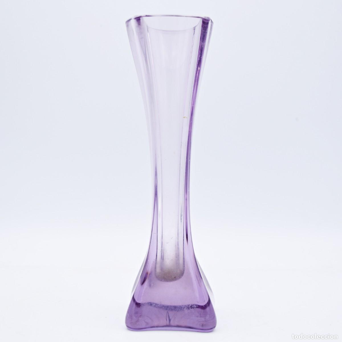Antig&uuml;edades: Violetero de cristal - Foto 2