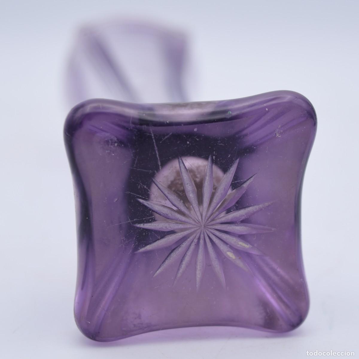 Antig&uuml;edades: Violetero de cristal - Foto 3