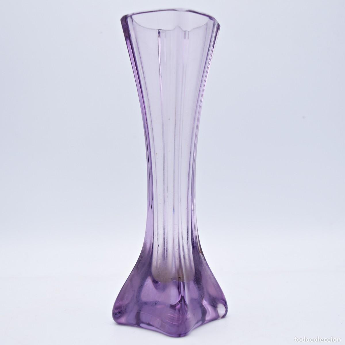 Antig&uuml;edades: Violetero de cristal - Foto 6