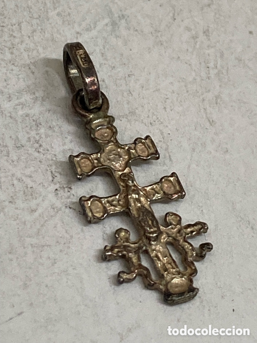 Antig&uuml;edades: Cruz de plata religiosa C328 - Foto 1