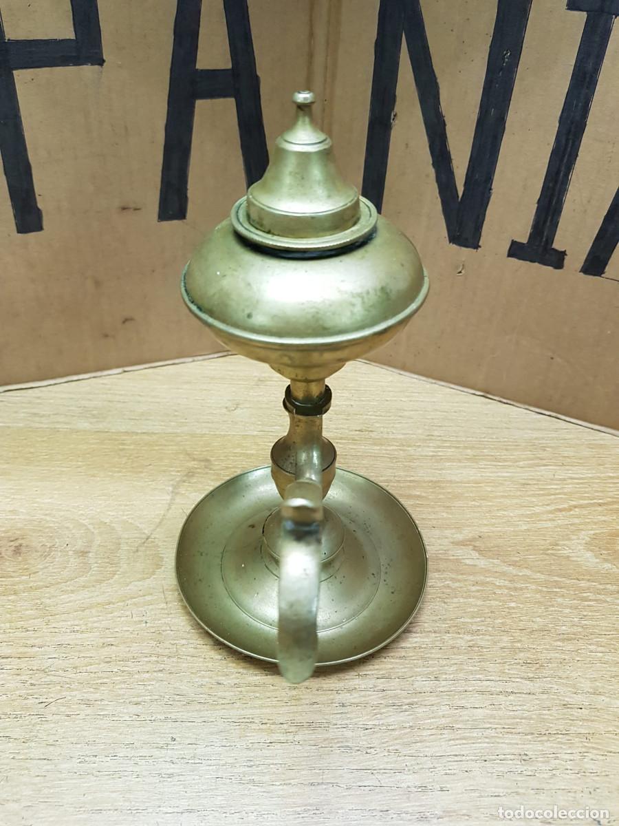 Antig&uuml;edades: ANTIGUO CANDIL DE BRONCE - Foto 2