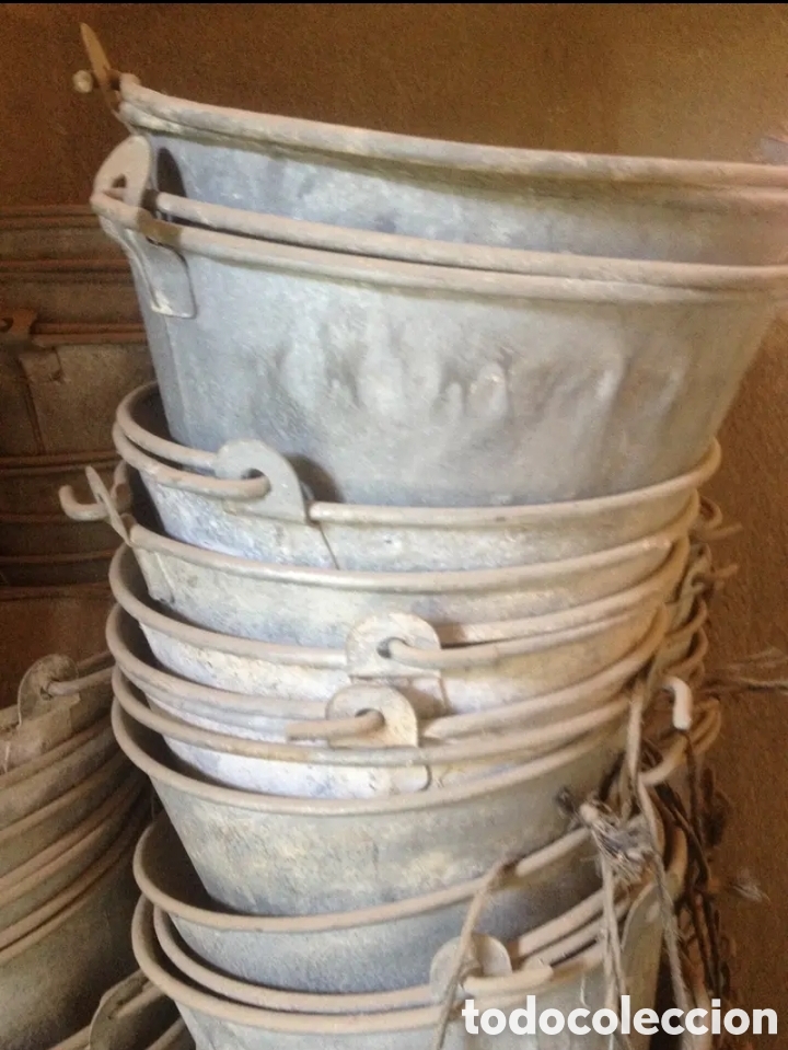 Antig&uuml;edades: Lote Cubos cinc antiguos - Foto 5