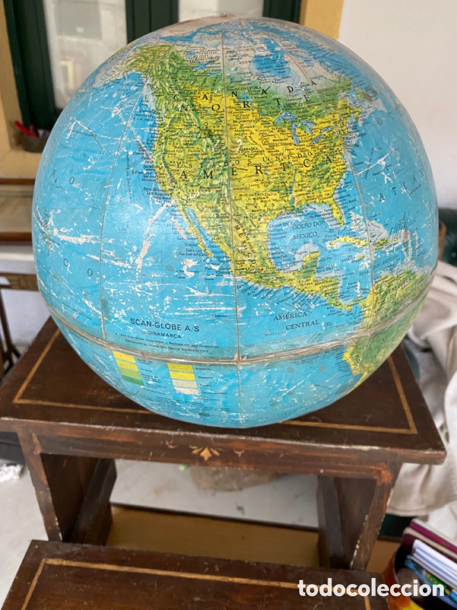 Antig&uuml;edades: Antiguo globo terr&aacute;queo - Foto 2