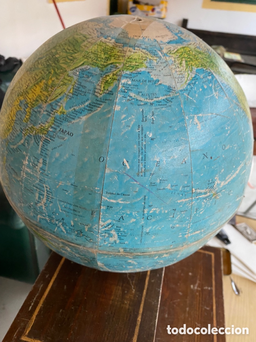 Antig&uuml;edades: Antiguo globo terr&aacute;queo - Foto 5