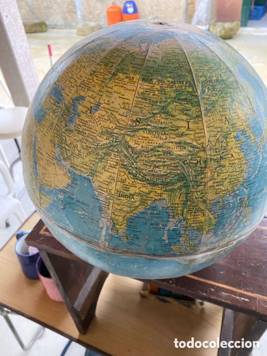 Antig&uuml;edades: Antiguo globo terr&aacute;queo - Foto 6