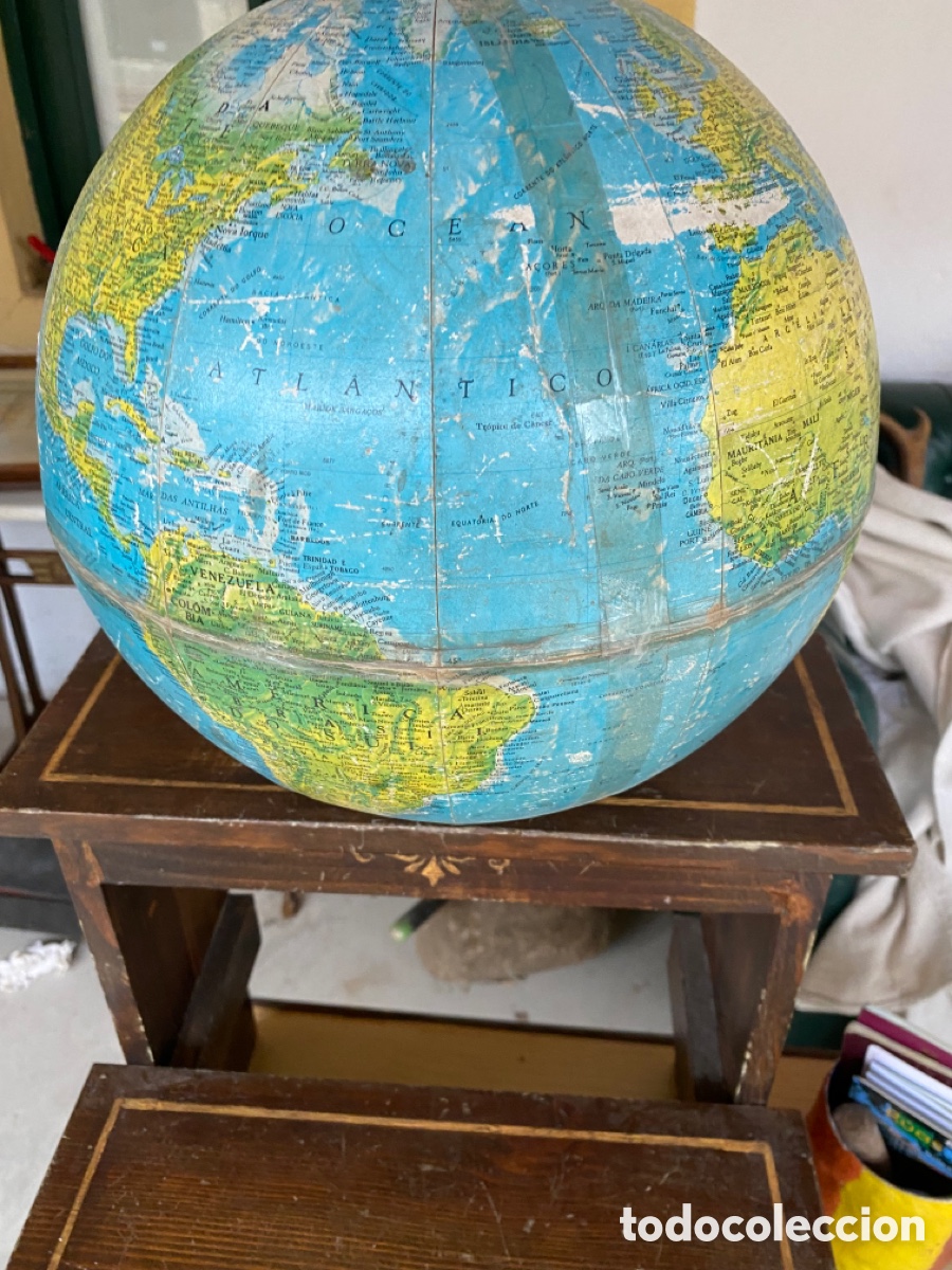 Antig&uuml;edades: Antiguo globo terr&aacute;queo - Foto 1