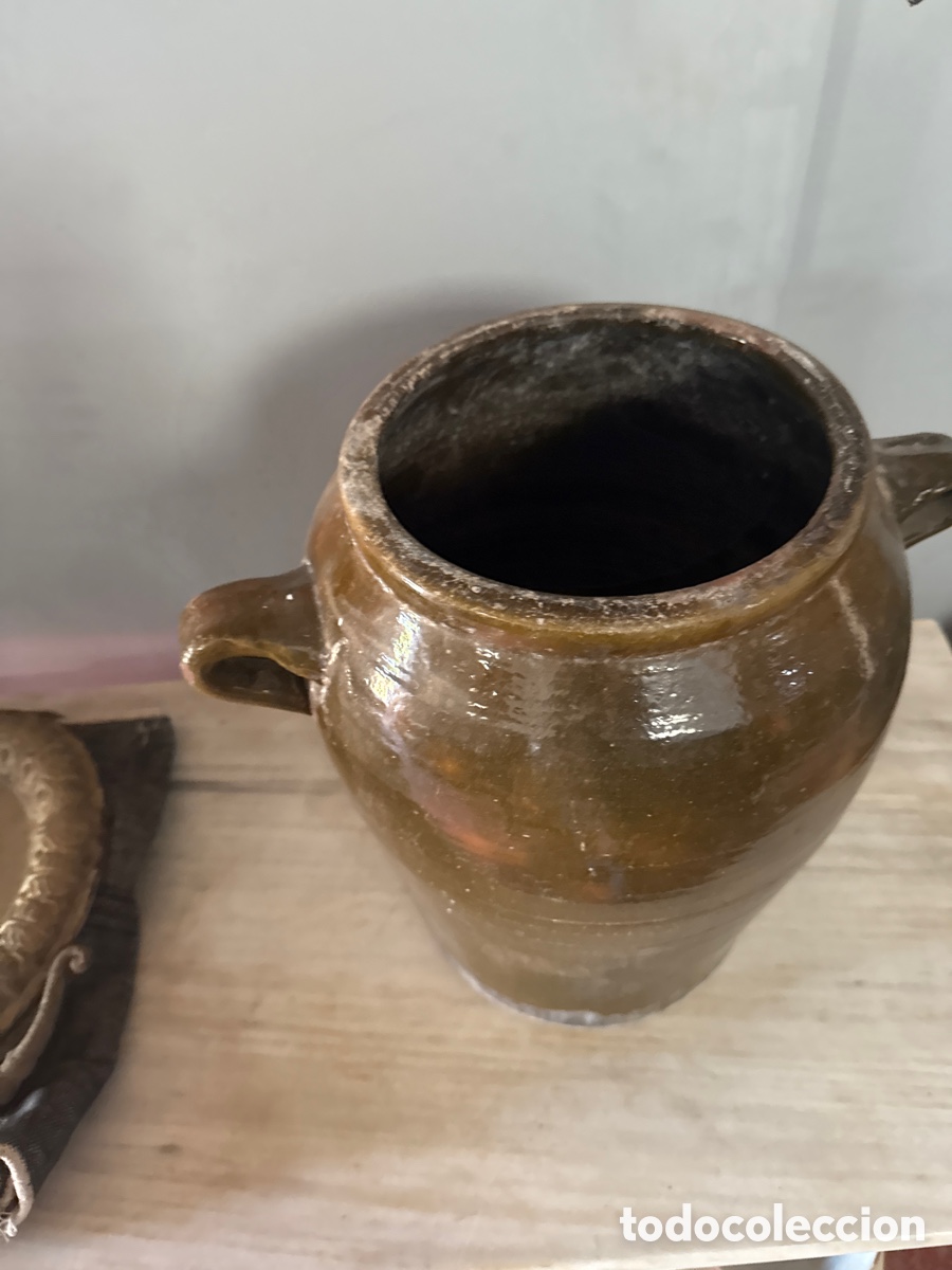 Antig&uuml;edades: Olla de barro con asas - Foto 2