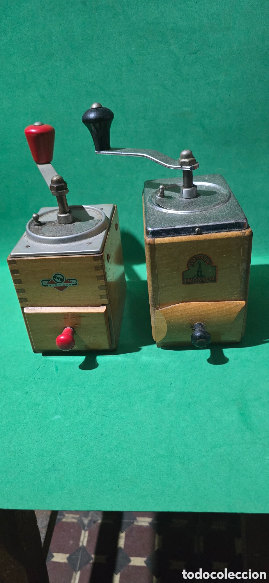 Oggetti Antichi: Molinillos marca KYm Kym y ARMIN TROSSER