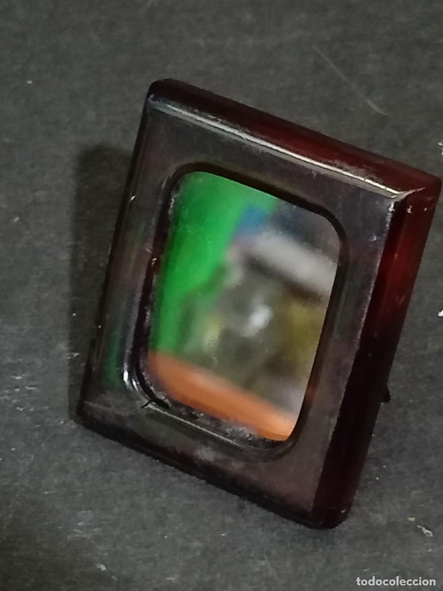 Antiguidades: portafotos plastico antiguo