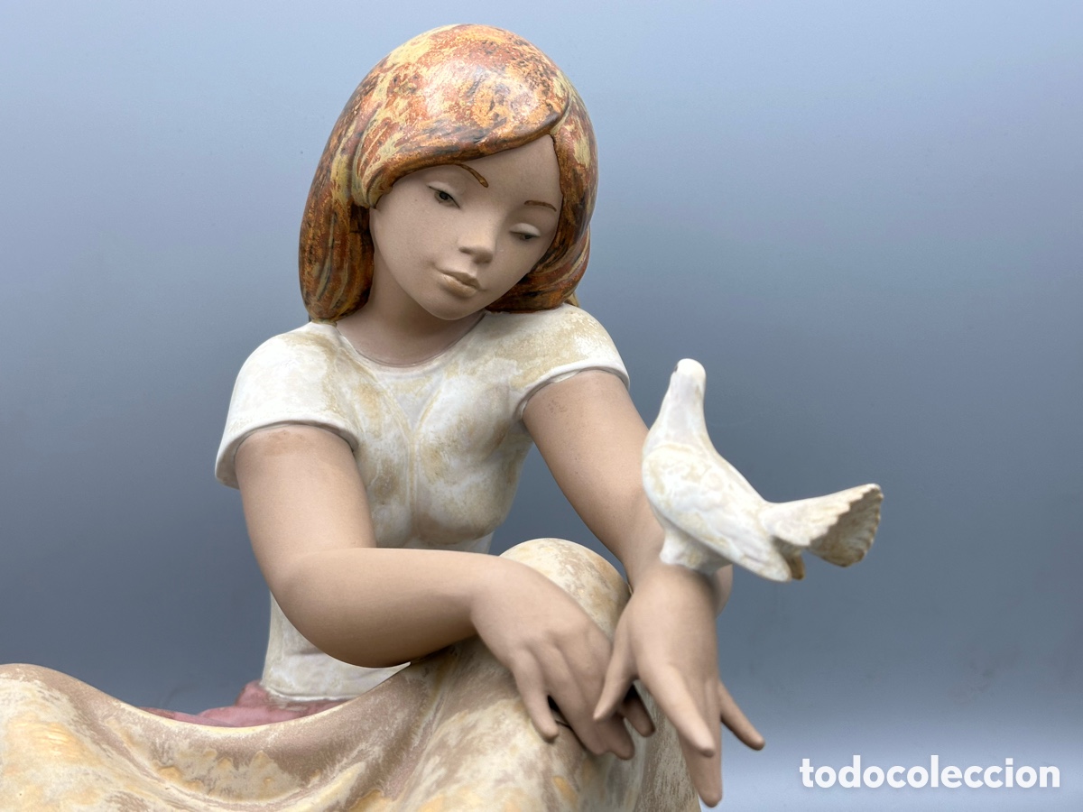 Antig&uuml;edades: REF: 01013526 &ldquo;MIRANDO LA PALOMA&rdquo; LLADR&Oacute; - Foto 3