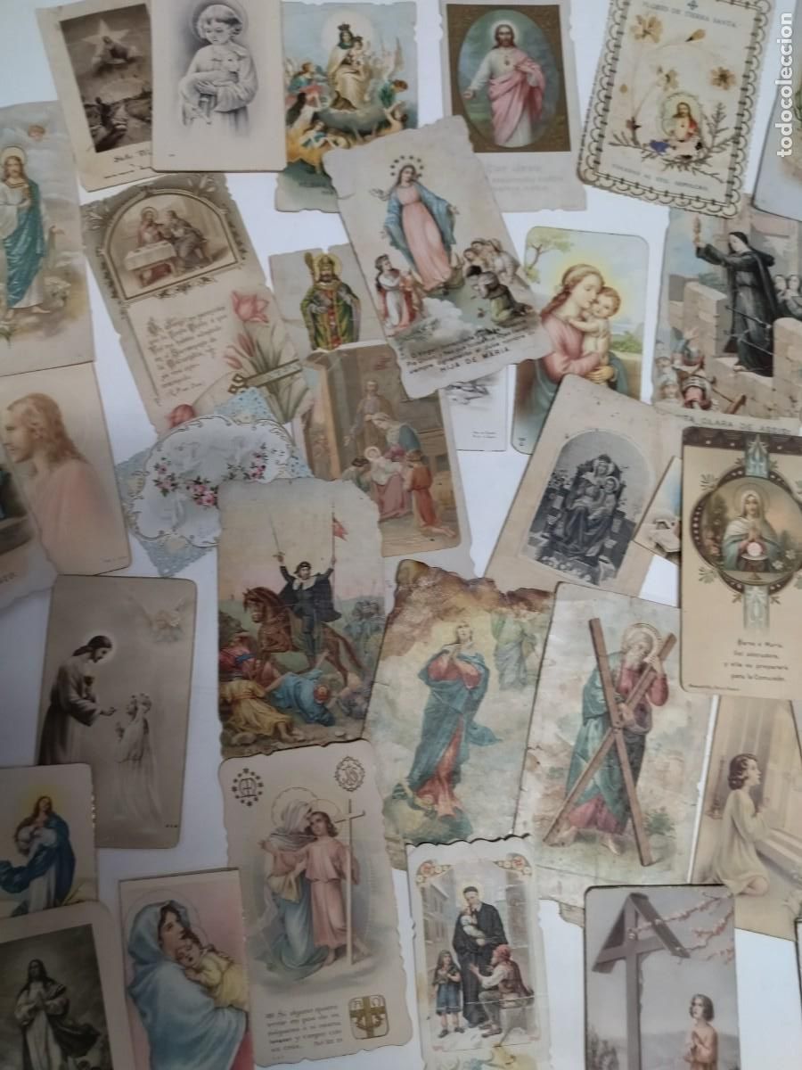 Antig&uuml;edades: Lote de 48 estampas antiguas - Foto 2
