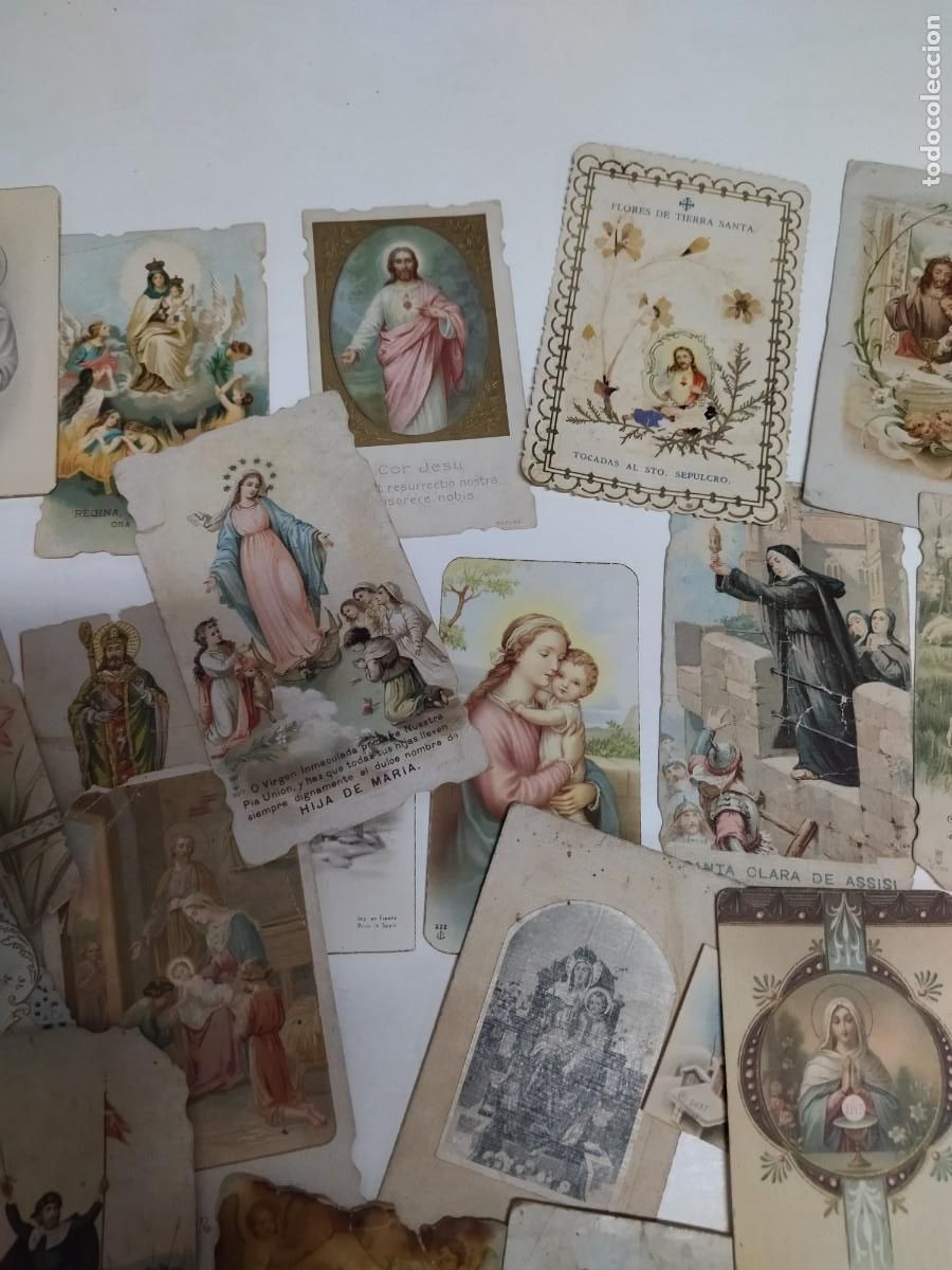 Antig&uuml;edades: Lote de 48 estampas antiguas - Foto 6