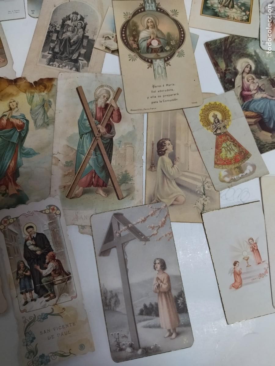 Antig&uuml;edades: Lote de 48 estampas antiguas - Foto 5