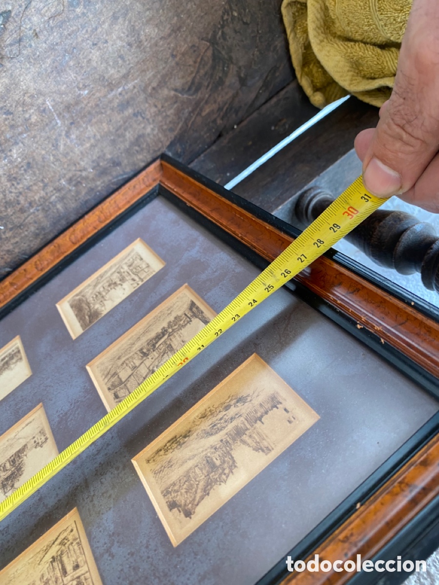Antig&uuml;edades: Cuadros con estampas antiguas de Paris - Foto 4