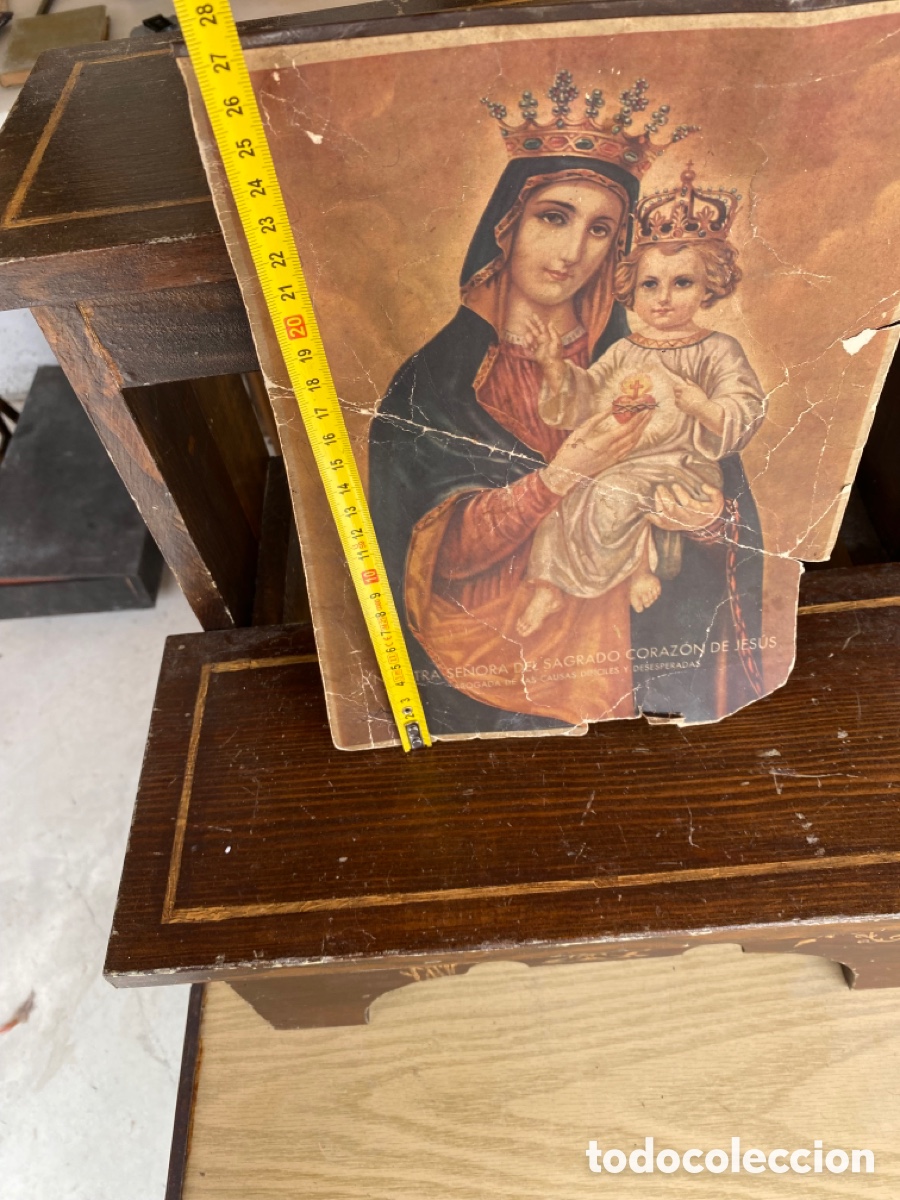 Antig&uuml;edades: Cuadro antiguo religioso - Foto 2
