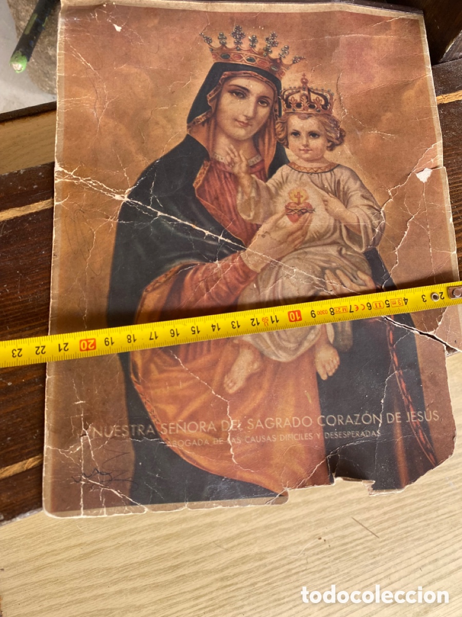Antig&uuml;edades: Cuadro antiguo religioso - Foto 3