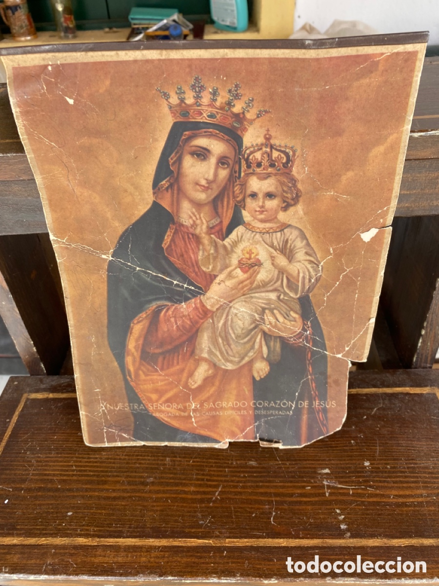 Antig&uuml;edades: Cuadro antiguo religioso - Foto 1