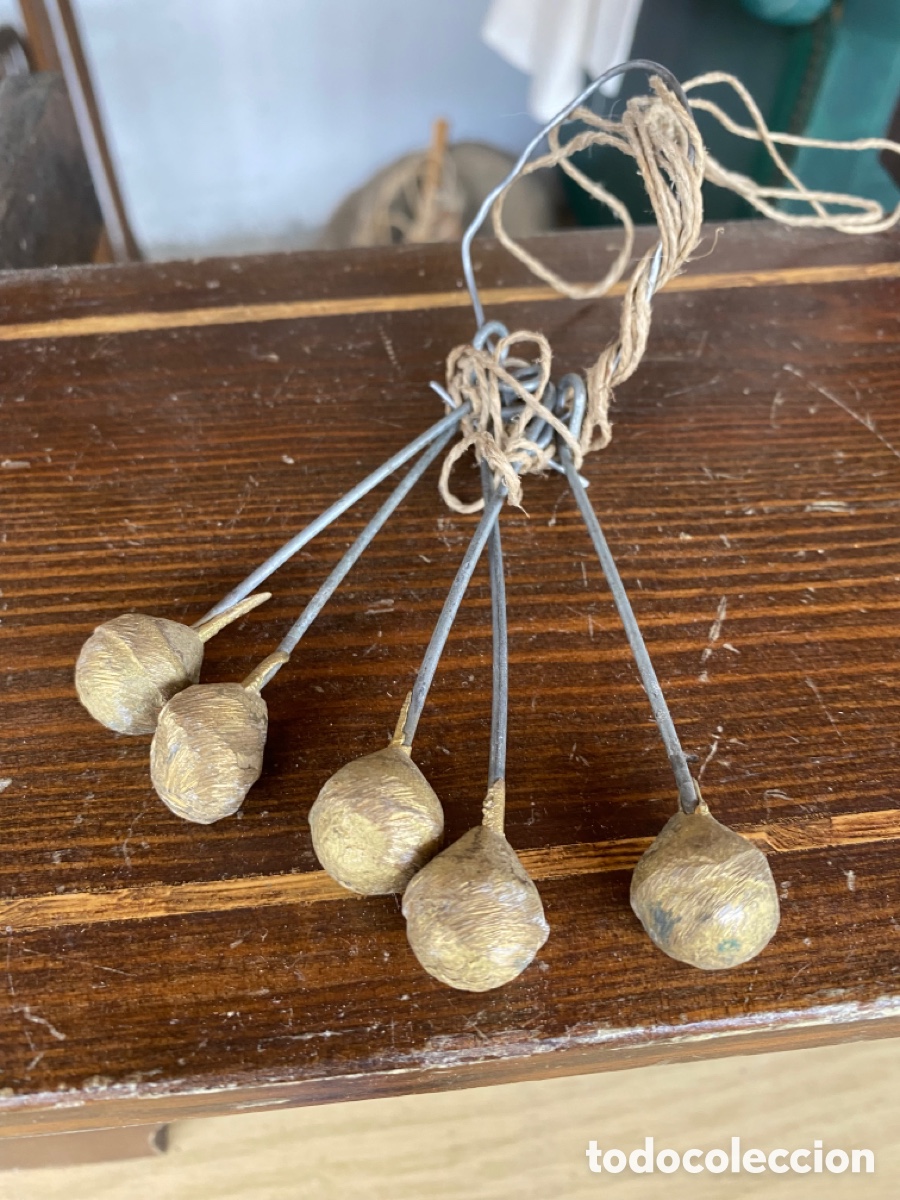 Antig&uuml;edades: Lote de bolas cobre antiguas - Foto 2