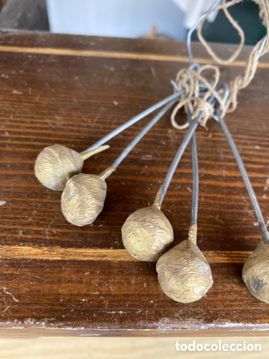 Antig&uuml;edades: Lote de bolas cobre antiguas - Foto 1