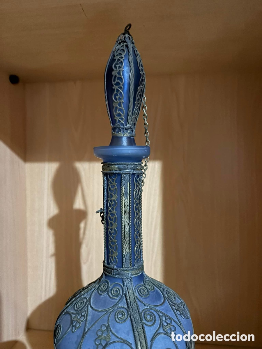 Antig&uuml;edades: Juego vasos y licorera - Foto 7