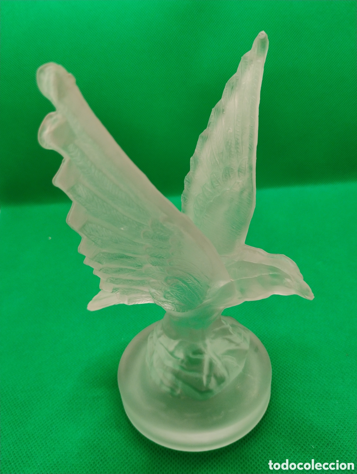 Antig&uuml;edades: Dos Aves en Cristal glaseado - Foto 2