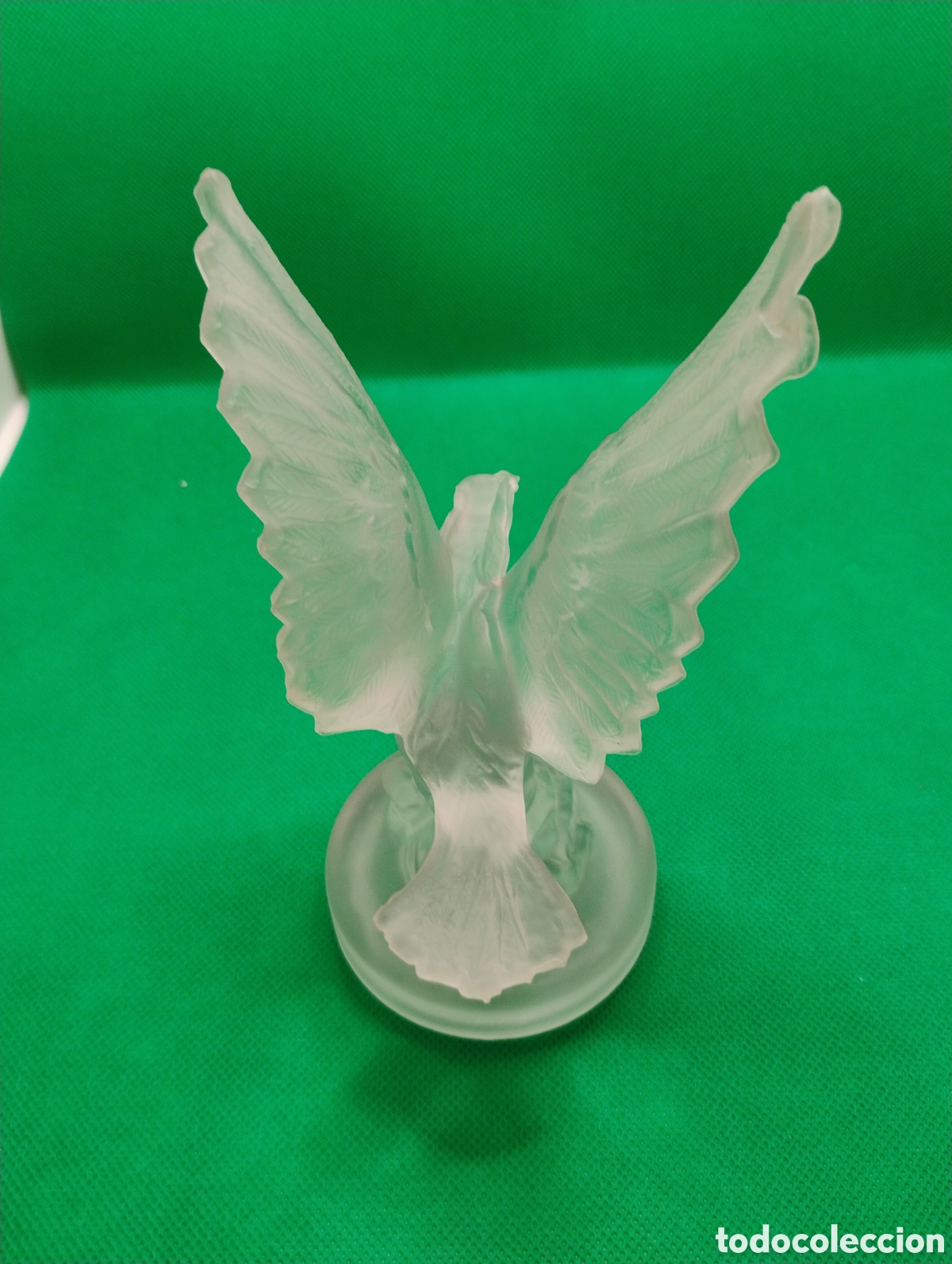 Antig&uuml;edades: Dos Aves en Cristal glaseado - Foto 4