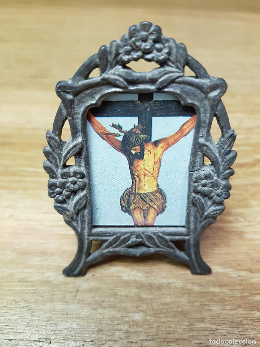Antig&uuml;edades: IMAGEN DE CRISTO-ENMARCADO - Foto 1