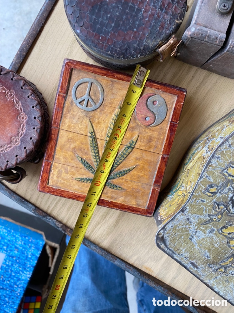 Antig&uuml;edades: Lote de cajas antiguas - Foto 12