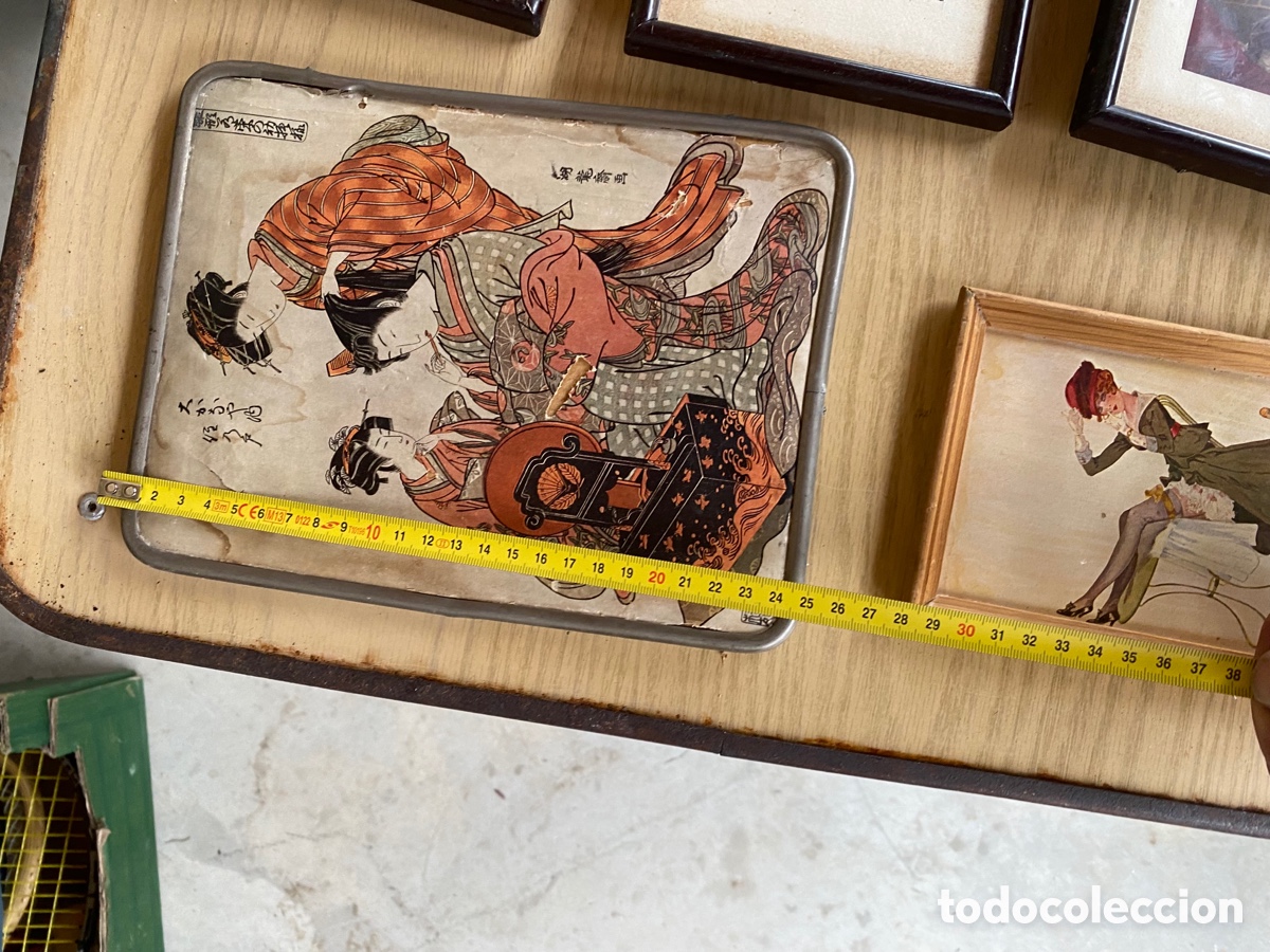 Antig&uuml;edades: Lote de cuadros antiguos - Foto 2