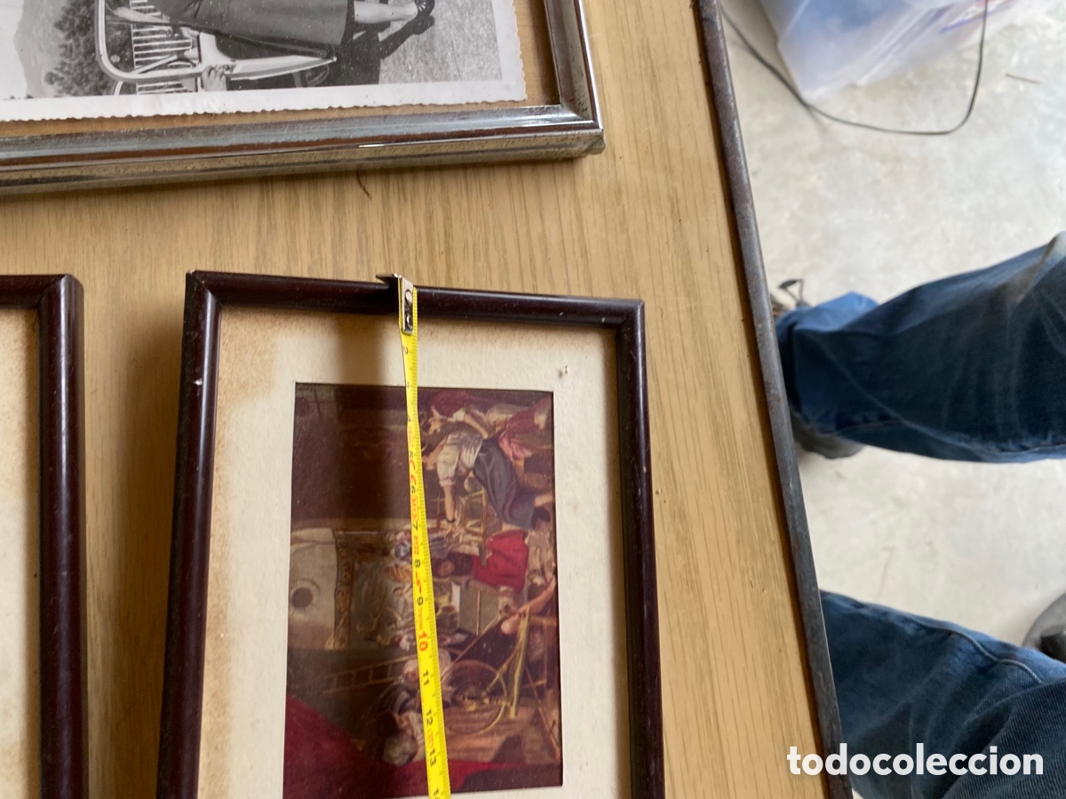 Antig&uuml;edades: Lote de cuadros antiguos - Foto 4