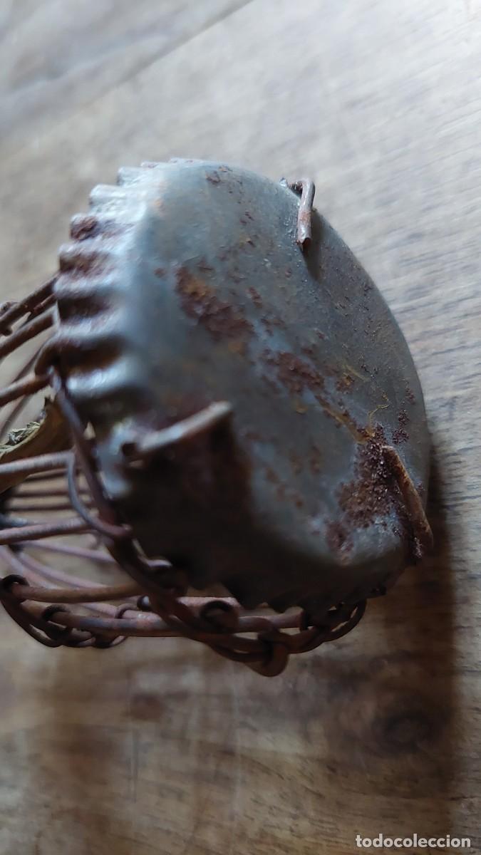 Antig&uuml;edades: Antigua grillera tipo jaula perdiz - Foto 3