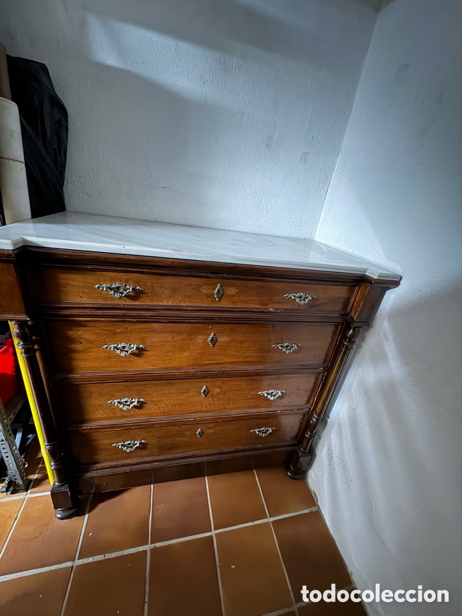 Antig&uuml;edades: C&oacute;moda Alfonsina XlX - Foto 2