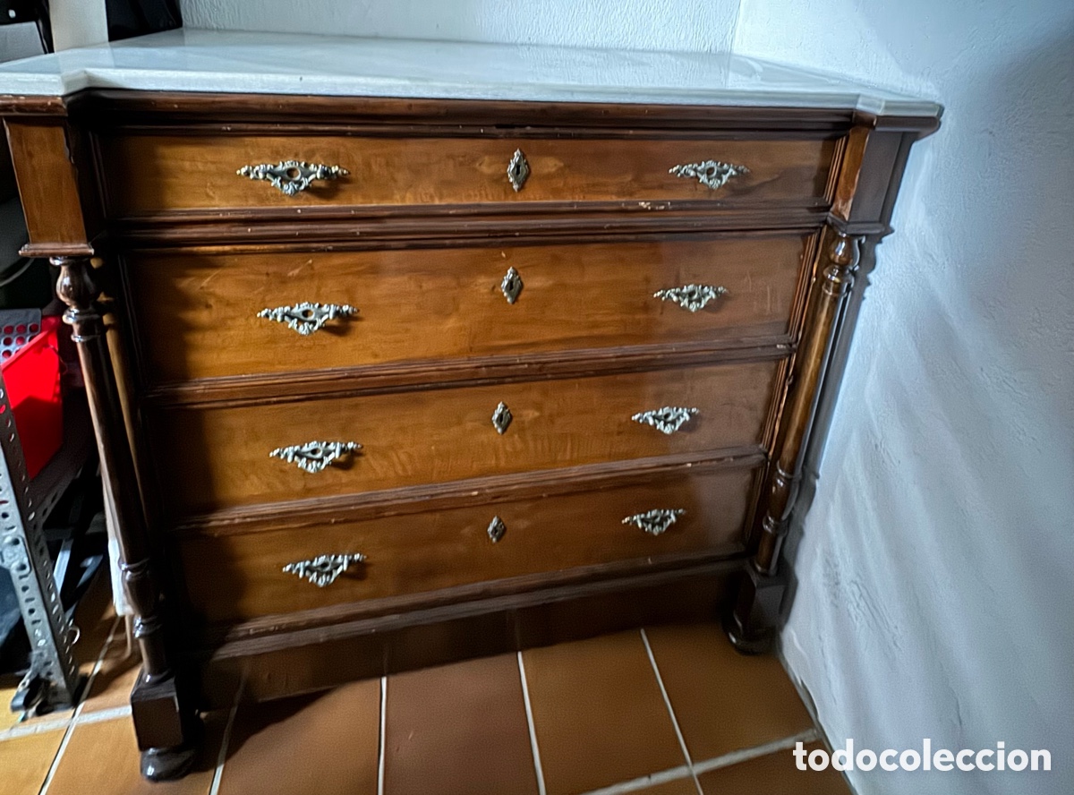 Antig&uuml;edades: C&oacute;moda Alfonsina XlX - Foto 1