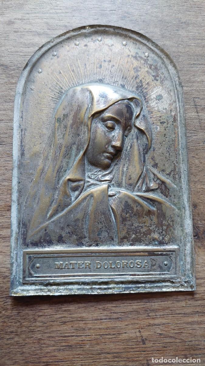 Antig&uuml;edades: Antigua placa de Puerta mater Dolorosa - Foto 1