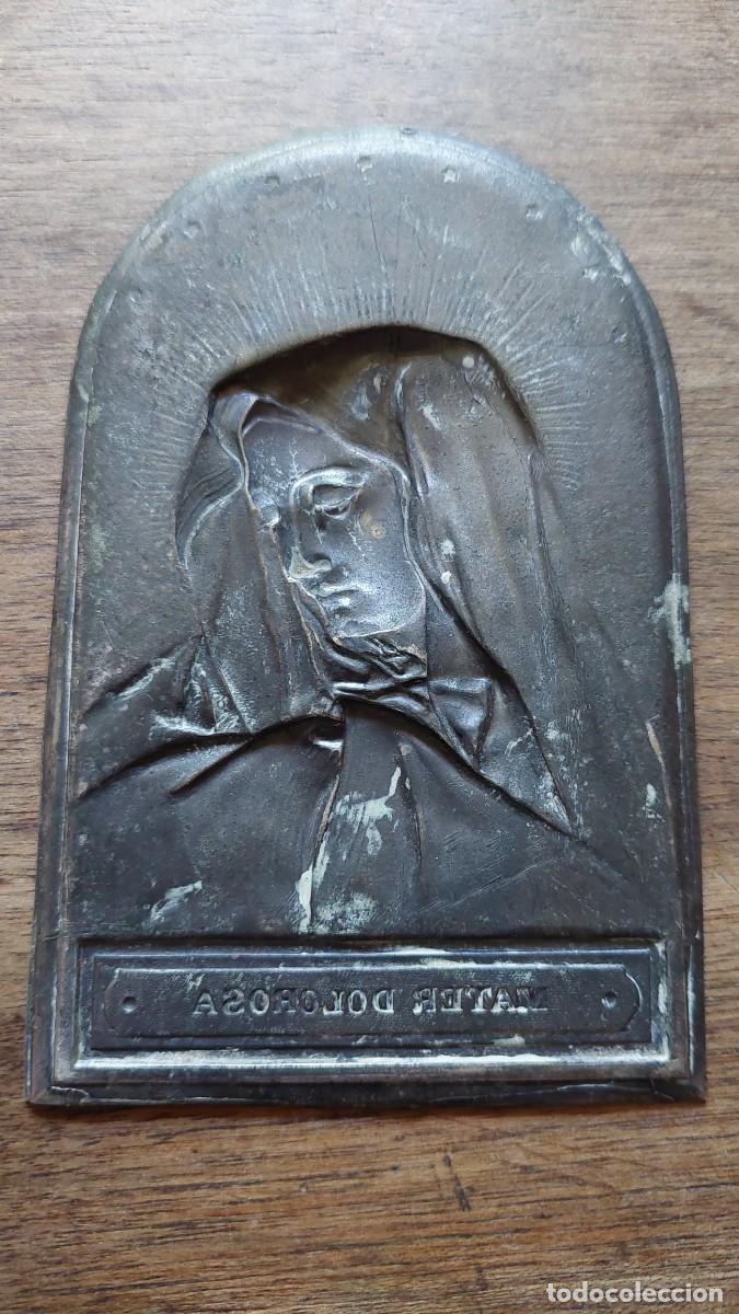 Antig&uuml;edades: Antigua placa de Puerta mater Dolorosa - Foto 2