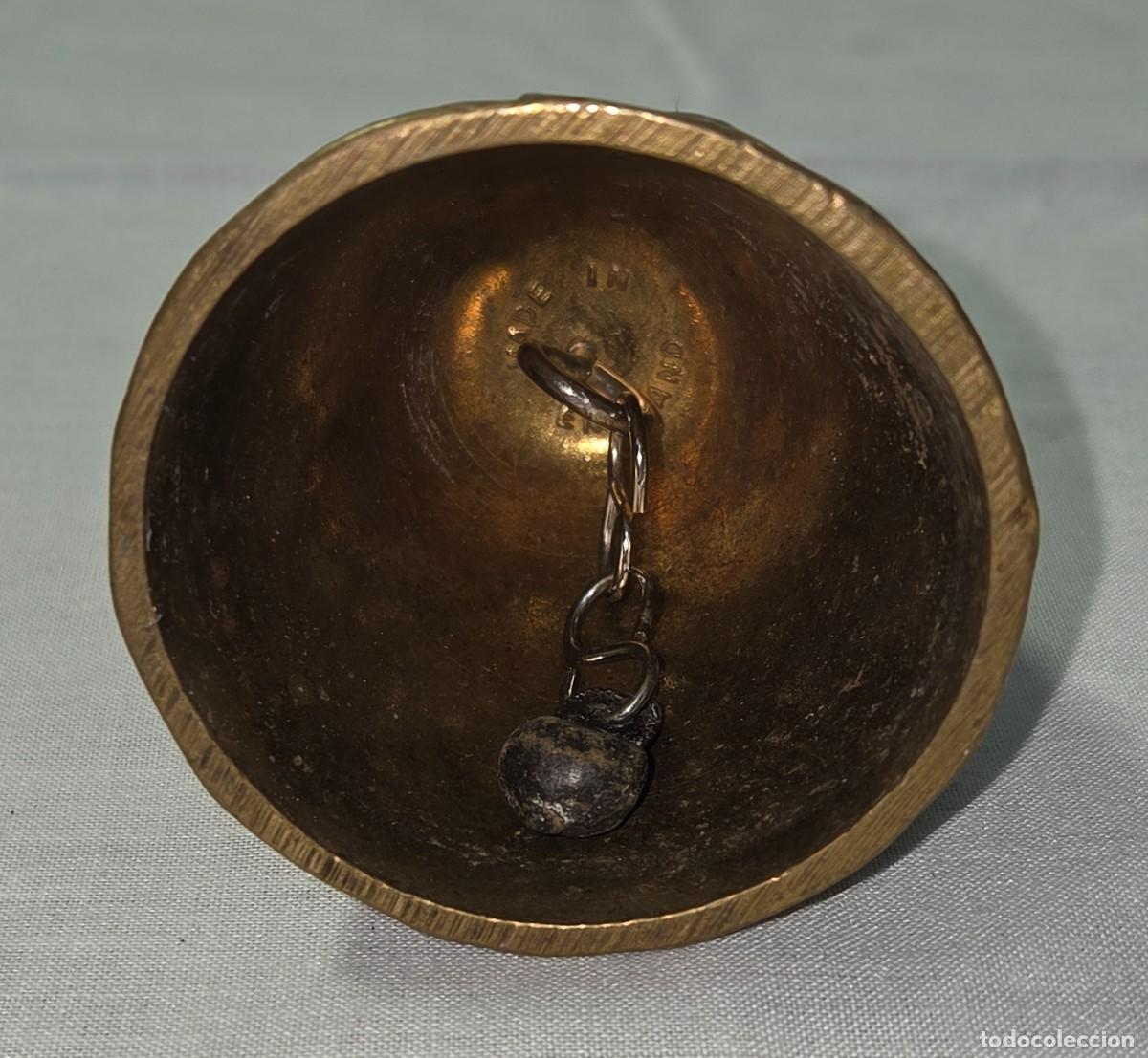 Antig&uuml;edades: Campana en forma de mujer de bronce - Foto 5