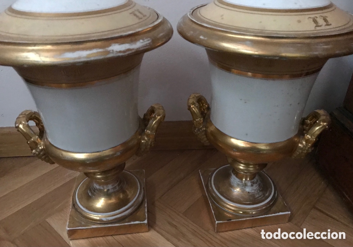 Antig&uuml;edades: Pareja jarrones antiguos - Foto 8