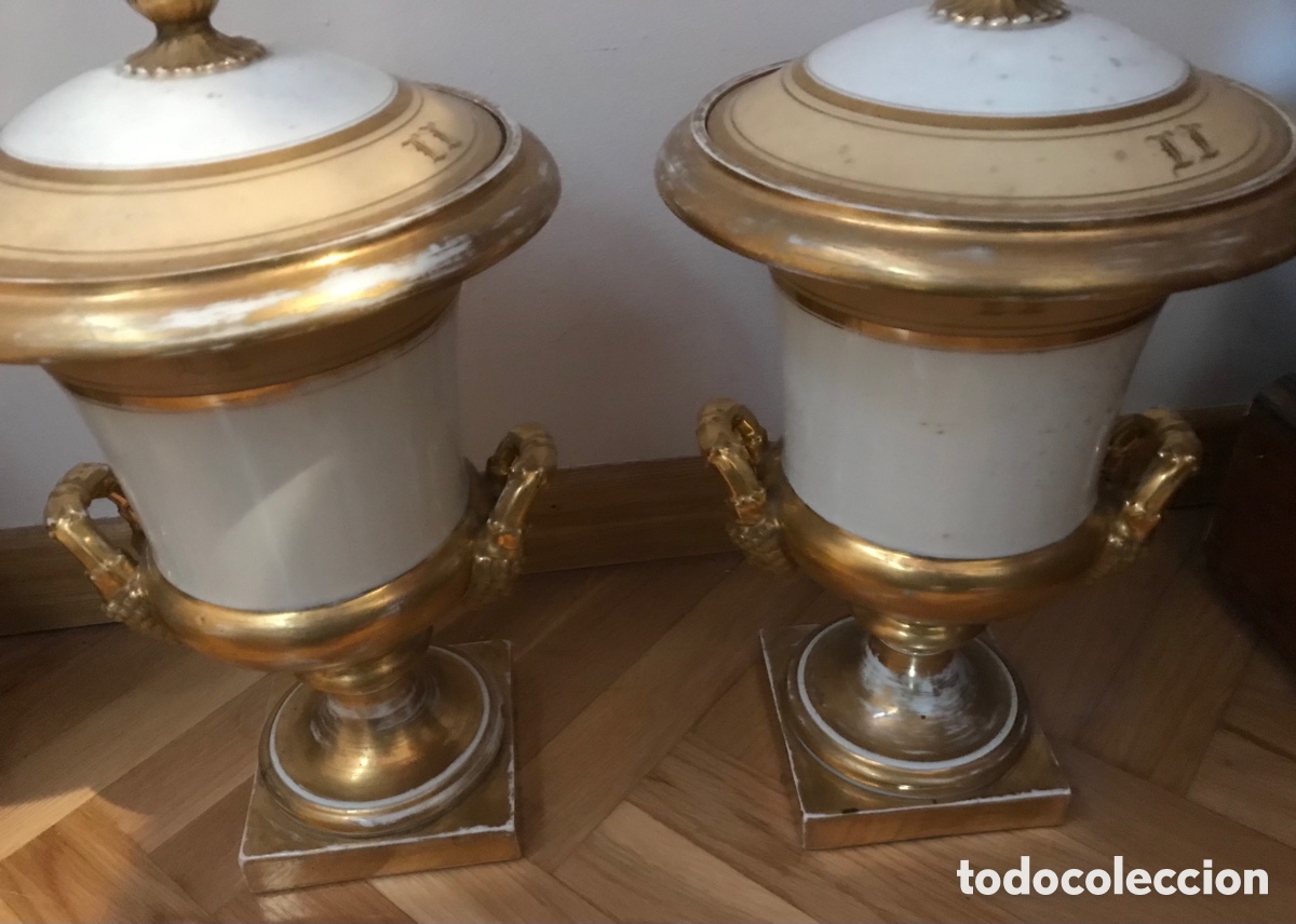 Antig&uuml;edades: Pareja jarrones antiguos - Foto 13