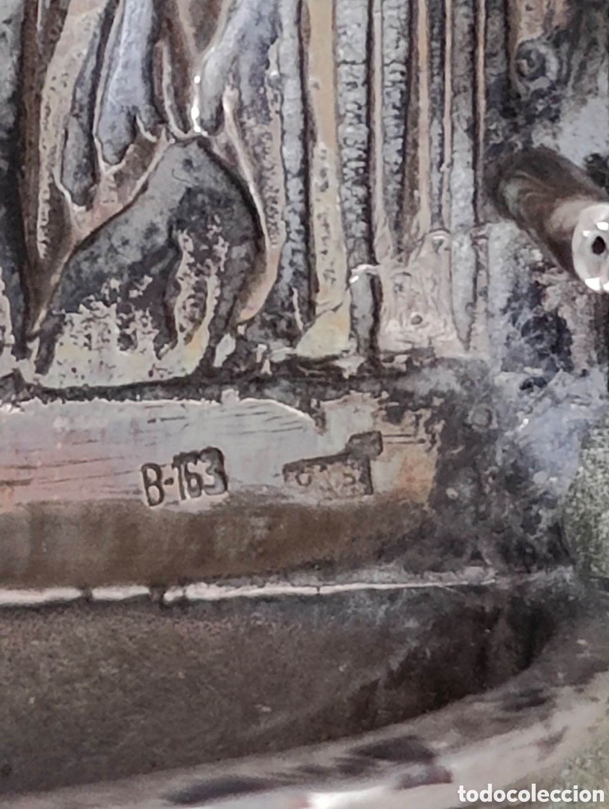 Antig&uuml;edades: BENDITERA DE PLATA TRIPTICO - Foto 12