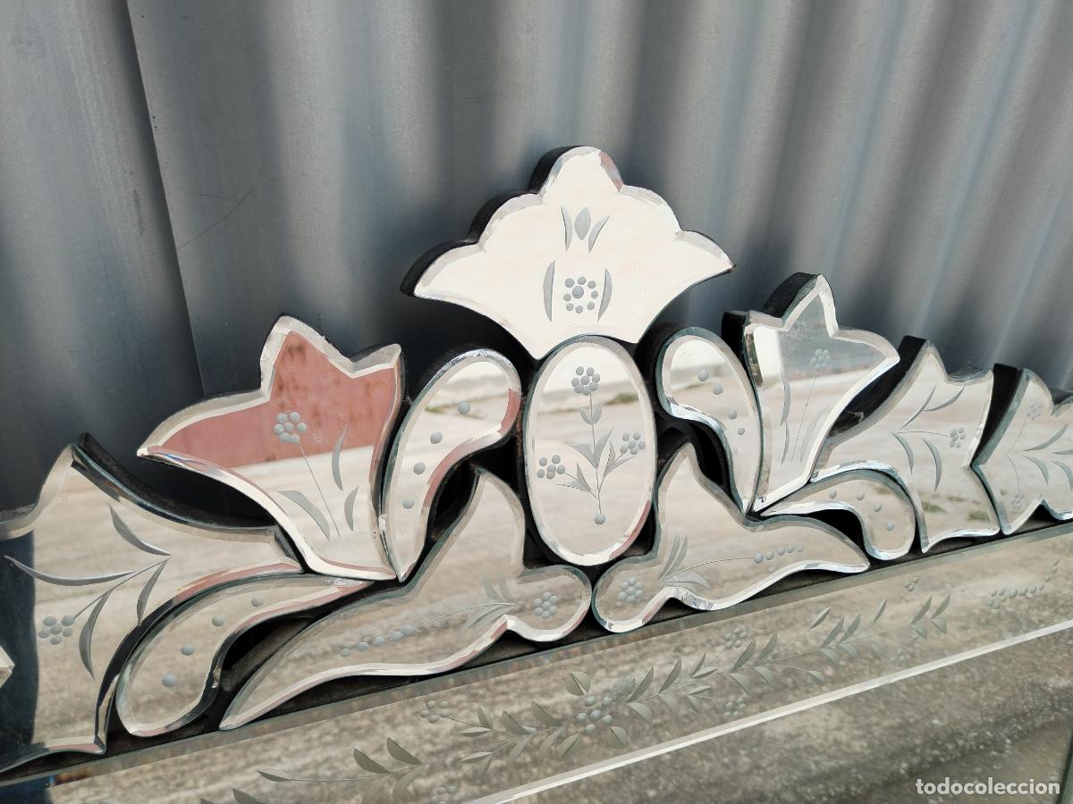 Antig&uuml;edades: espejo veneciano vintage - Foto 5