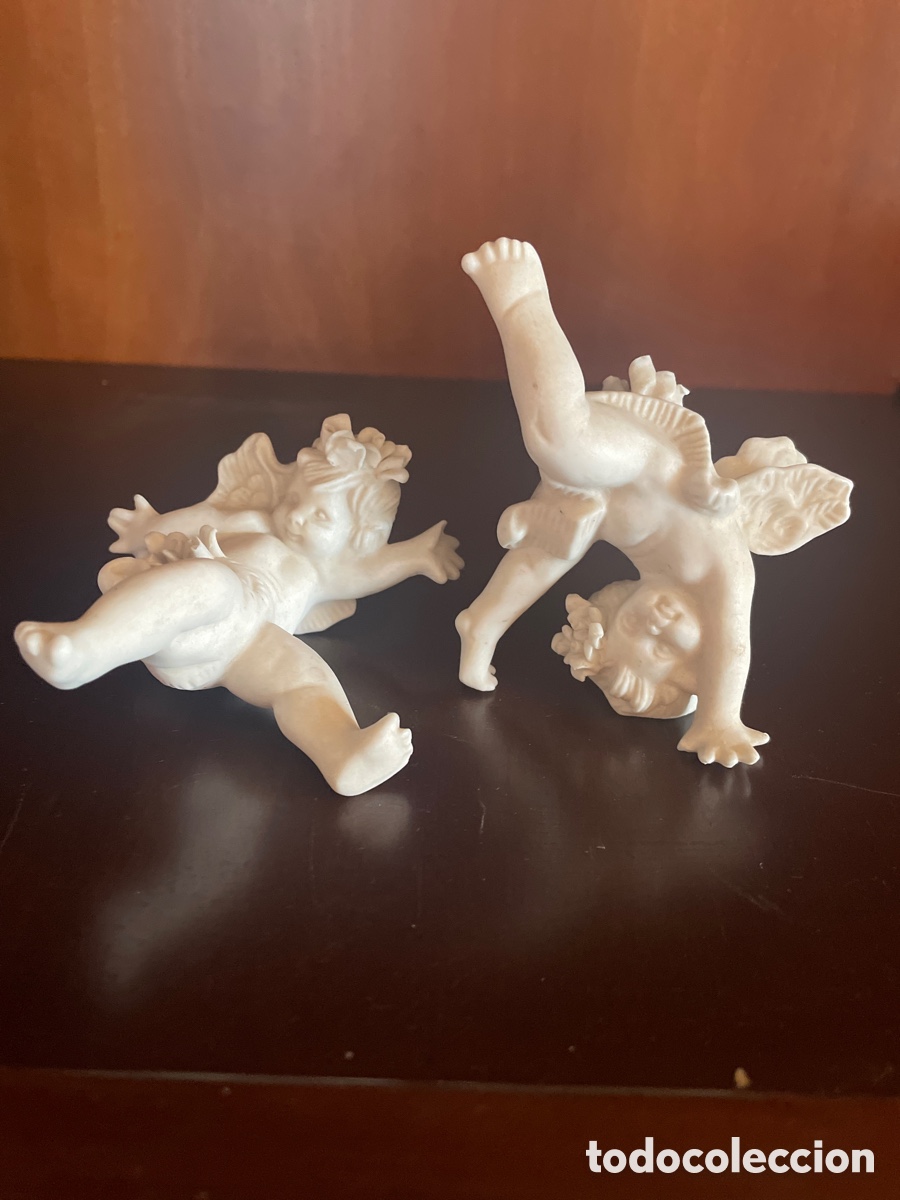 Antig&uuml;edades: &Aacute;ngeles de porcelana - Foto 1