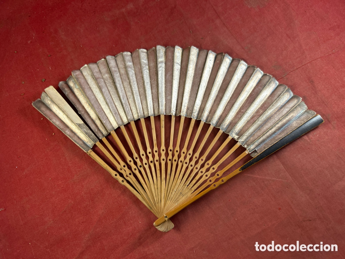 Antig&uuml;edades: ABANICO ANTIGUO CON TRABAJO - Foto 3